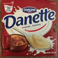 Danette creme brulée