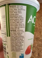 strawberry probiotic yogurt