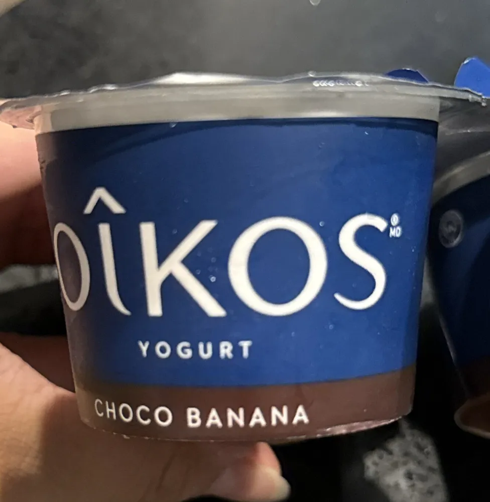 Yogourt grec choco banane