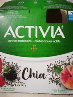 Activia chia, probiotiques actifs