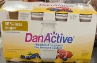 DanActive 40% moins de sucre