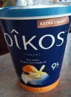 Vanilla bean and apricot extra creamy yogurt