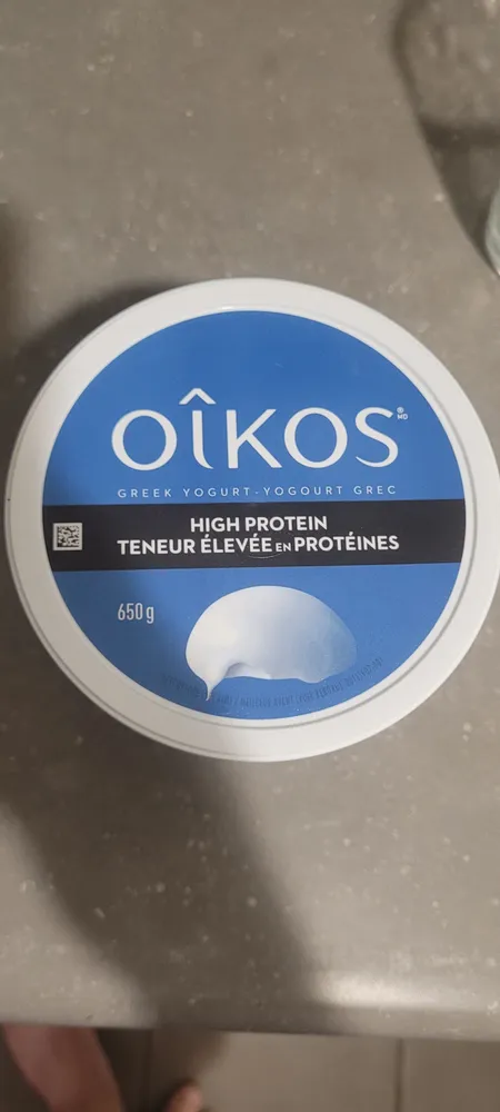 Greek Yogurt / Yaourt Grec High Protein / Teneur Élevée en Protéines