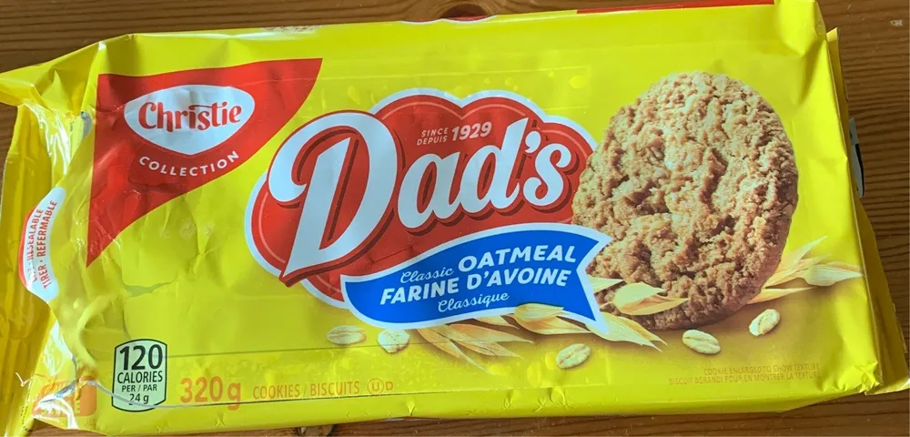 Dad's oatmeal cookies