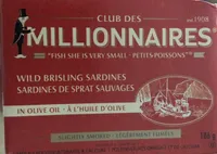 Wild brisling sardines olive oil