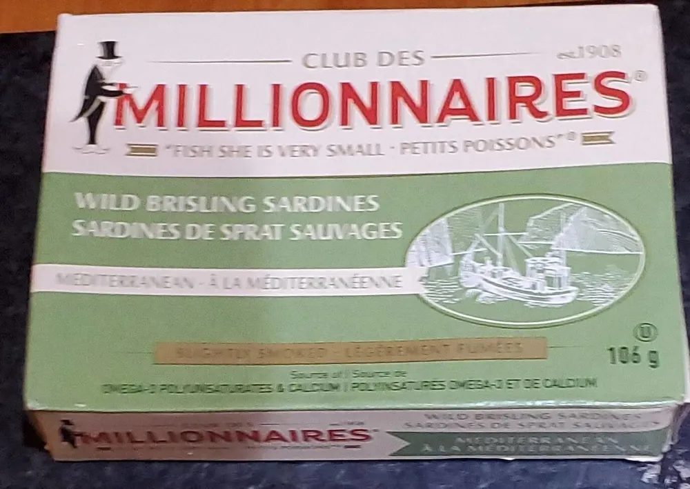 Sardines de Sprat sauvages