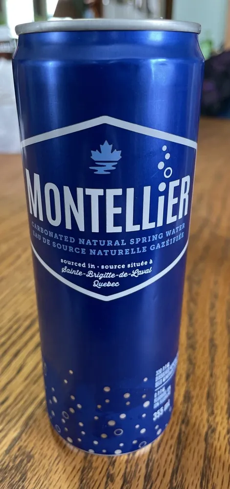 Carbonated natural spring water