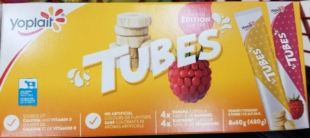 Yoplait Tubes