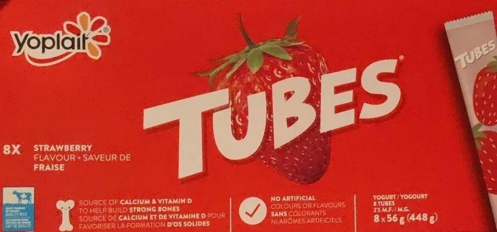 Tubes strawberry