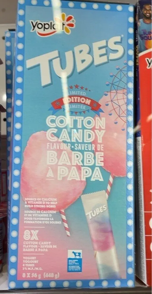 cotton candy tubes