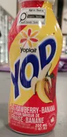 Yop strawberry banana