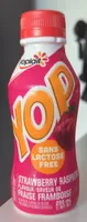 Yop fraise framboise sans lactose