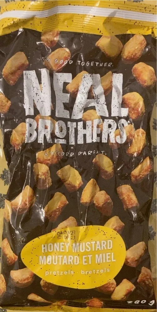 Bretzels moutard et miel