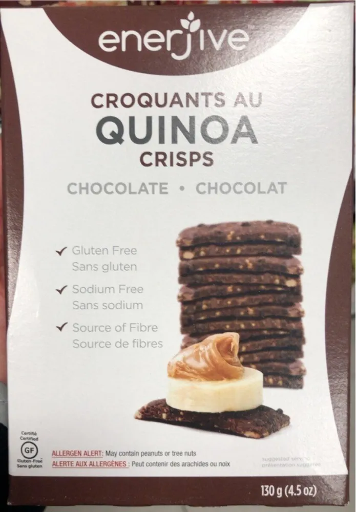 Croquants au quinoa chocolat