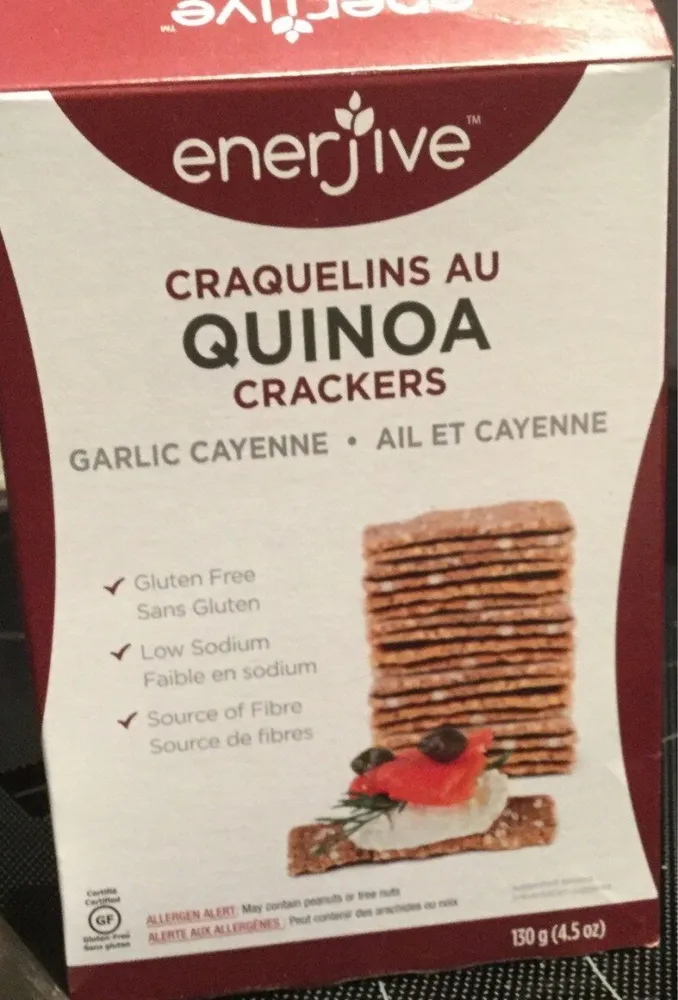 Craquelins au quinoa