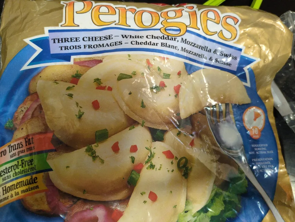Three cheese Perogies