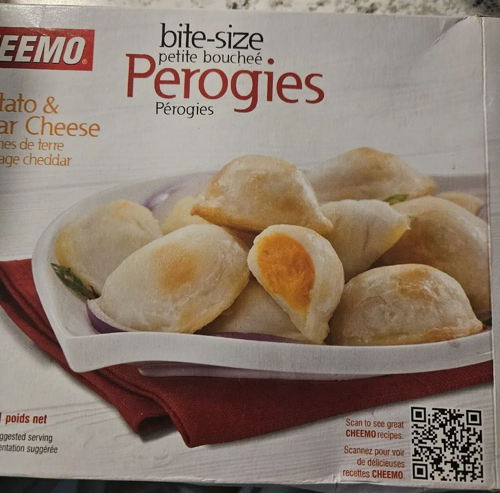 Potato & Cheddar Cheese Bite-Size Perogies