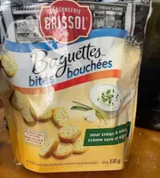 Baguettes bouchées
