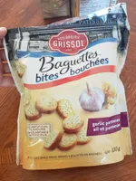 Baguettes ail et parmesan