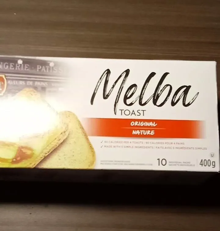 Melba Toast Original Nature