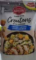 Croûtons césar crémeux