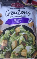 Croutons style restaurant césar