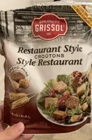 Croûtons style restaurant