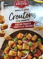 Croutons style baguette Tomate à la Toscane