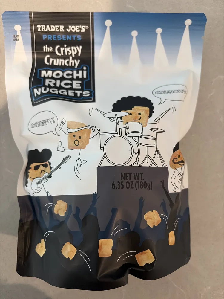 Mochi rice nuggets
