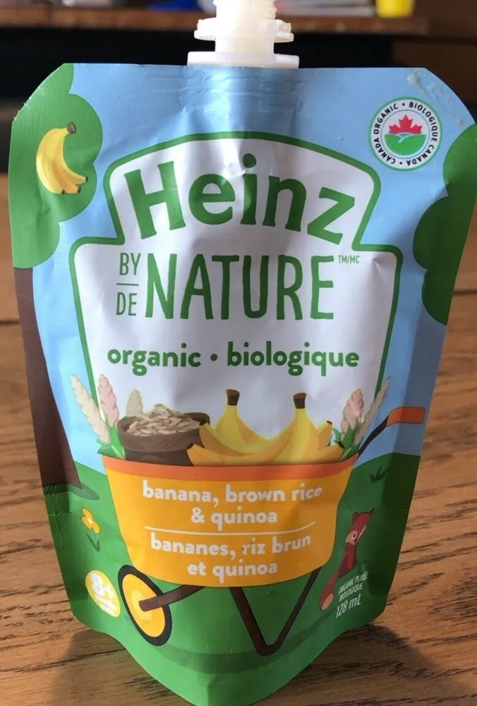 Heinz by nature - banana, brown rice & quinoa