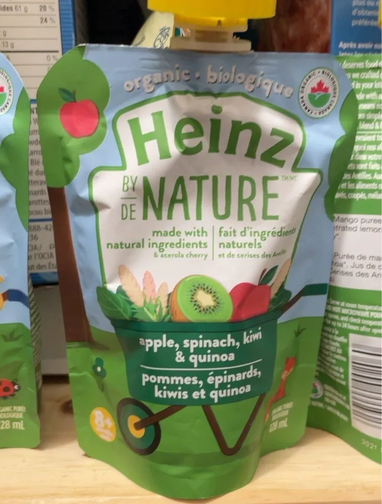 Apple, spinach, kiwi & quinoa