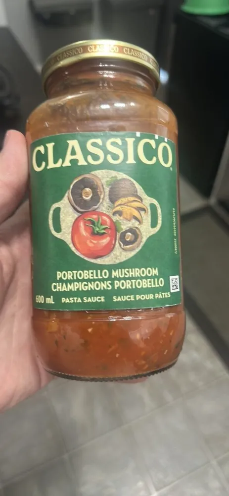 Portobello Mushroom Pasta Sauce
