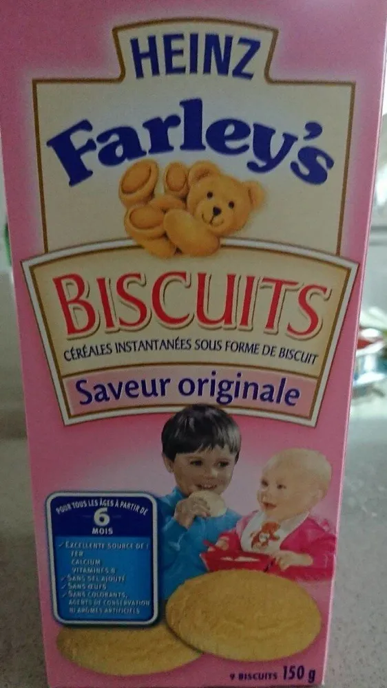 Farley's biscuits saveur originale