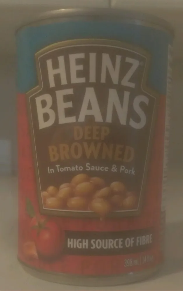 Deep Browned Beans in Tomato Sauce & Pork