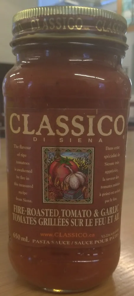 Fire-roasted Tomato & Garlic Pasta Sauce