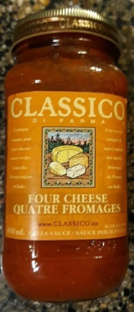 Classic Four Cheese Pasta Sauce