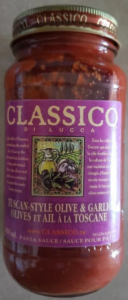 Tuscan-style olive & garlic