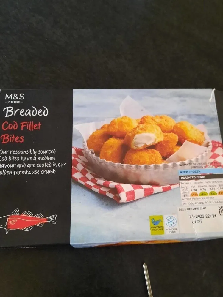 Breaded Cod Fillet Bites