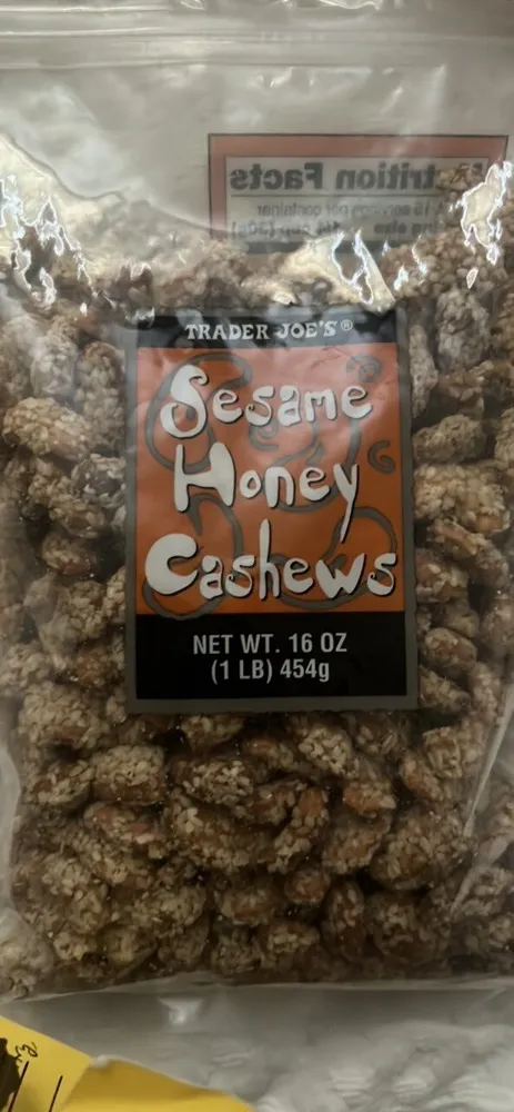 Sesame Honey Cashews
