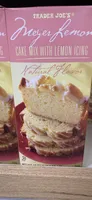 Meyer Lemon Cake Mix with Lemon Icing