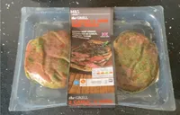 Garlic & herb beef steaks