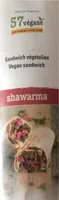 Sandwich végétalien Shawarma