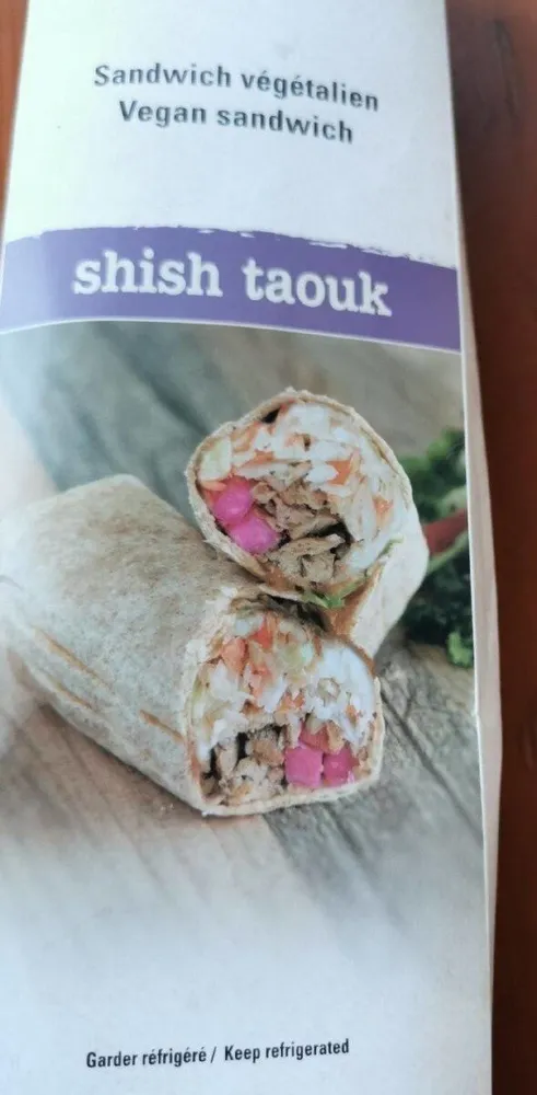 Sandwich végétalien