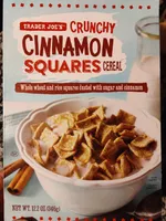 Crunchy Cinnamon Squares Cereal