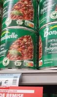 Lentilles façon bolognaise