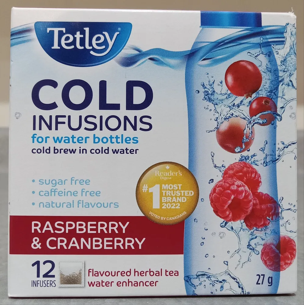 Raspberry and Cranberry Cold Infusions