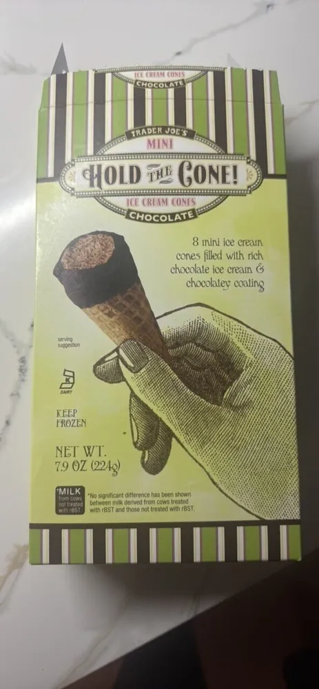 Mini Hold The Cone! Ice Cream Cones Chocolate
