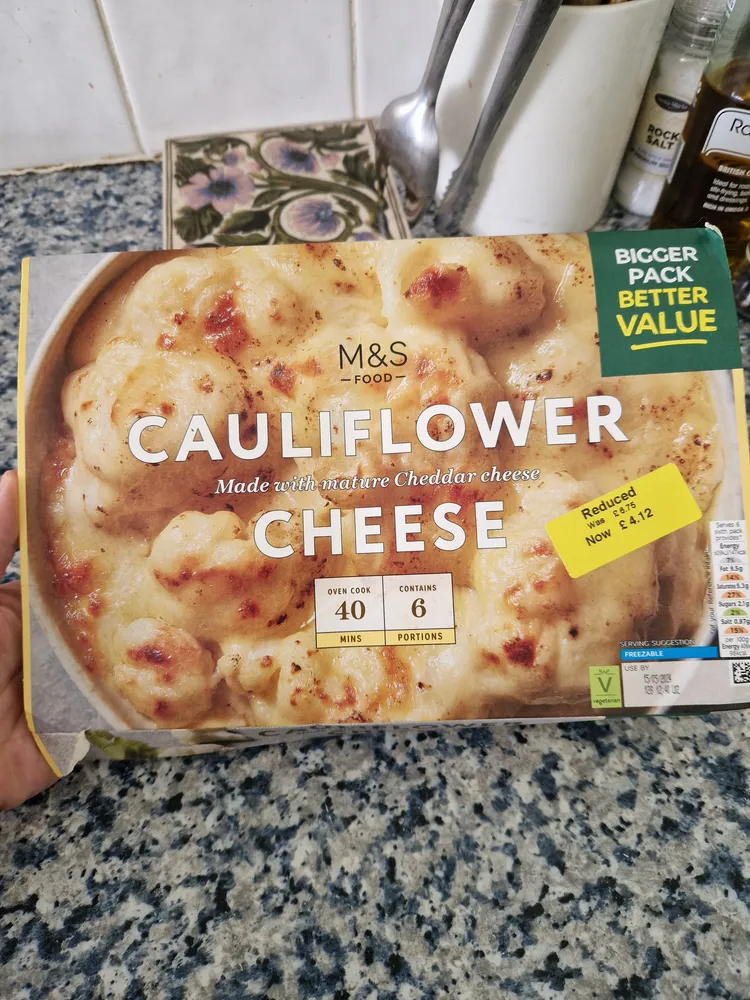 Cauliflower Cheese