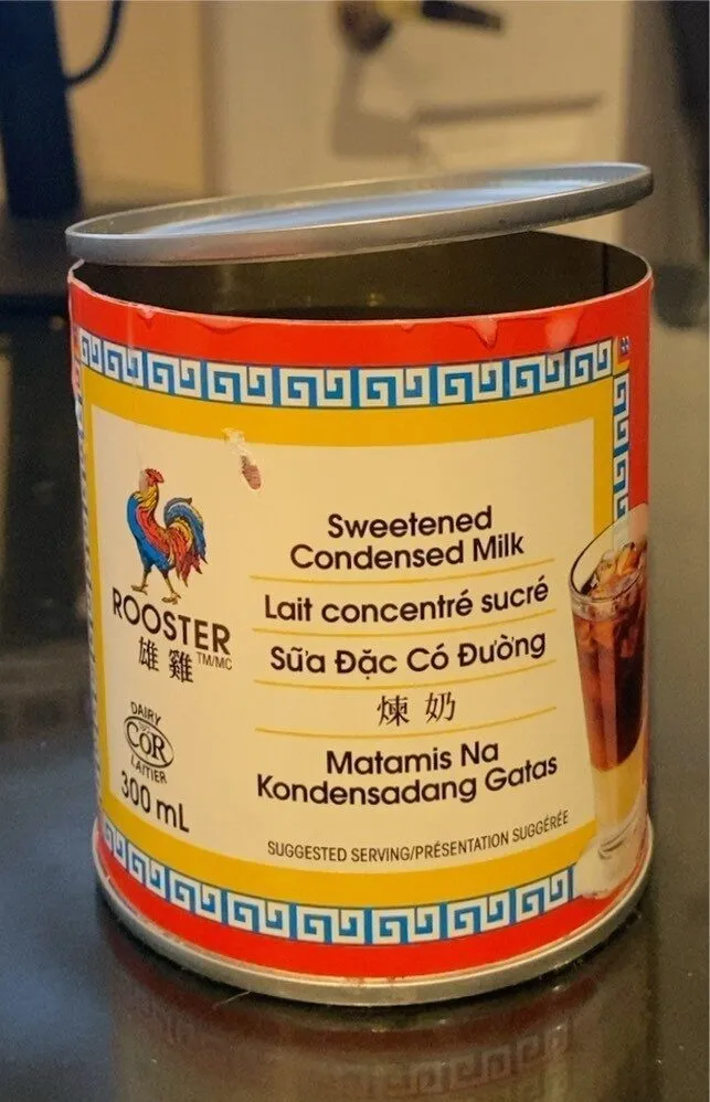 Sweetened condensed milk