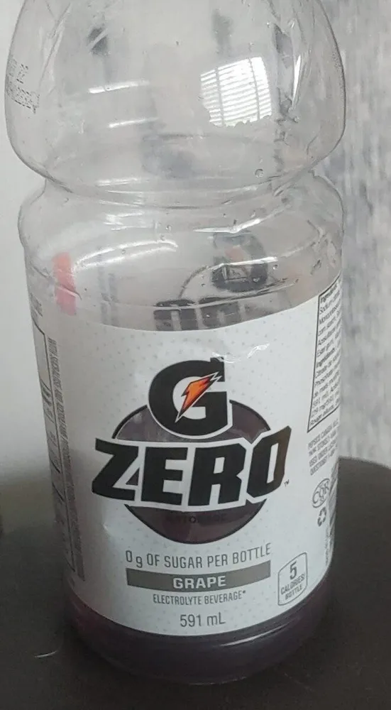 Gatorade Zero Sugar Grape Electrolyte Beverage